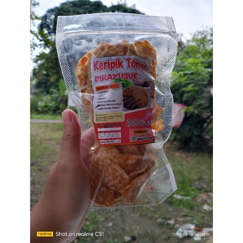 

Keripik Tempe Dirayusuf 50gr