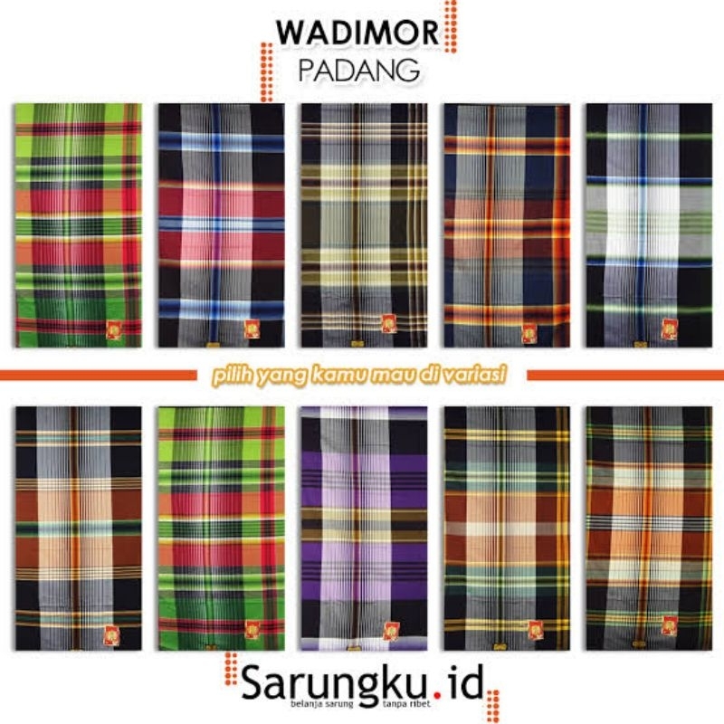 SARUNG WADIMOR MOTIF PADANG