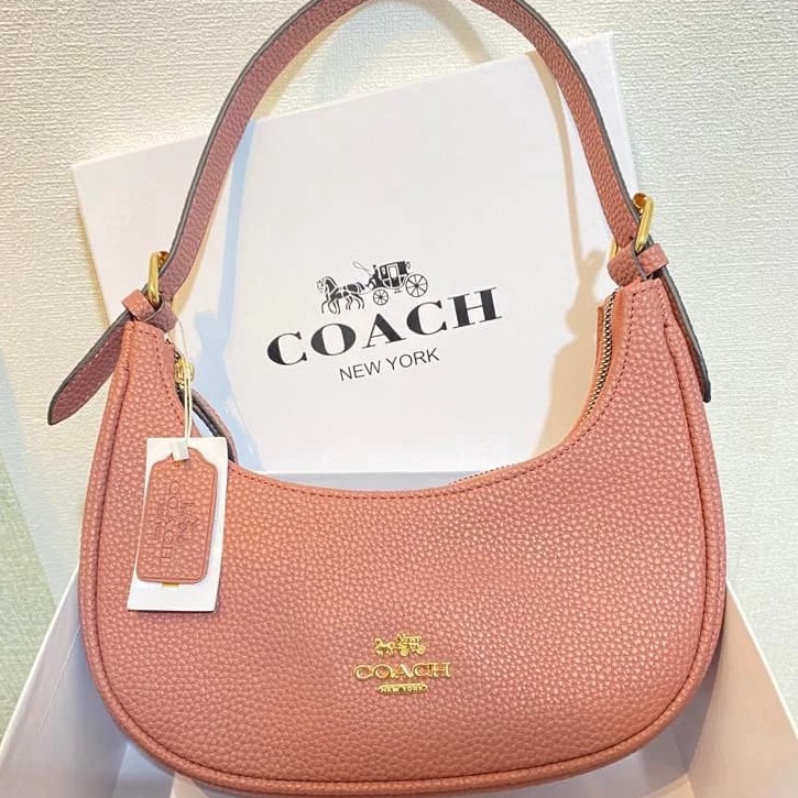 22 Brands Festival Tas COACH Kleo Hobbo In Signature Canvas Masengger Bag Tas Bahu Wanita Free Serti