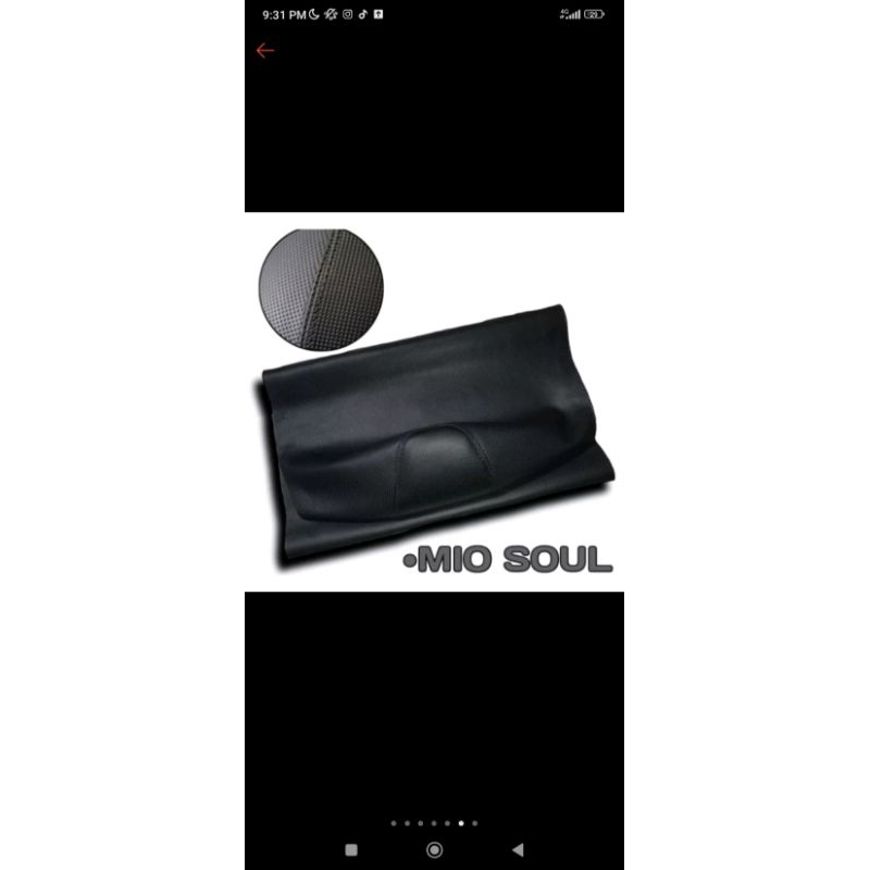 kulit jok motor kulit jok polosan