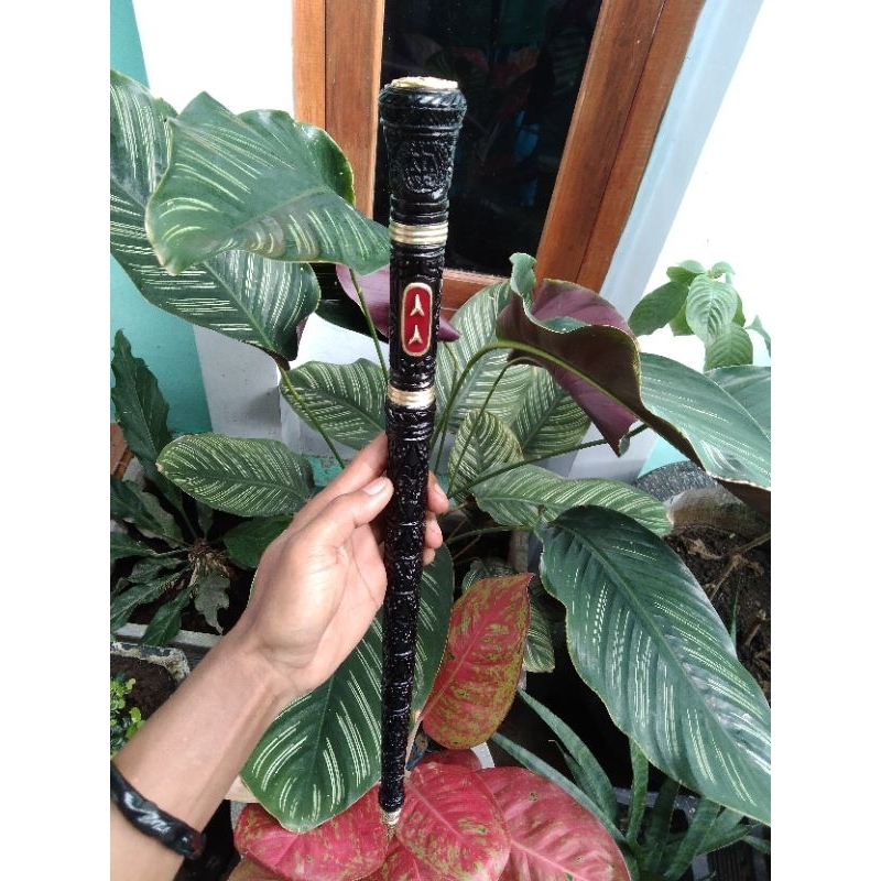 TONGKAT KOMANDO JAKSA FULL UKIR 3D