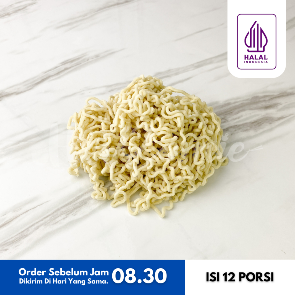 

Mie Mentah Keriting Lurus Super
