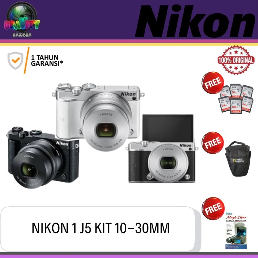 NIKON 1 J5 KIT 10-30MM / NIKON J5 KIT 10-30MM