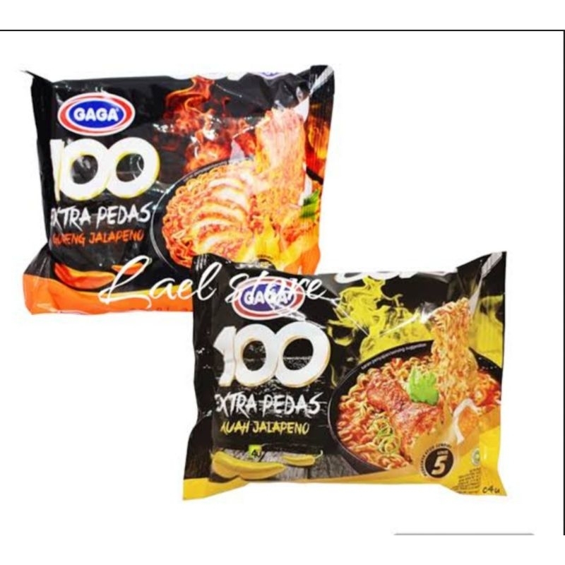 

Mie gaga 100 extra pedas 5pcs