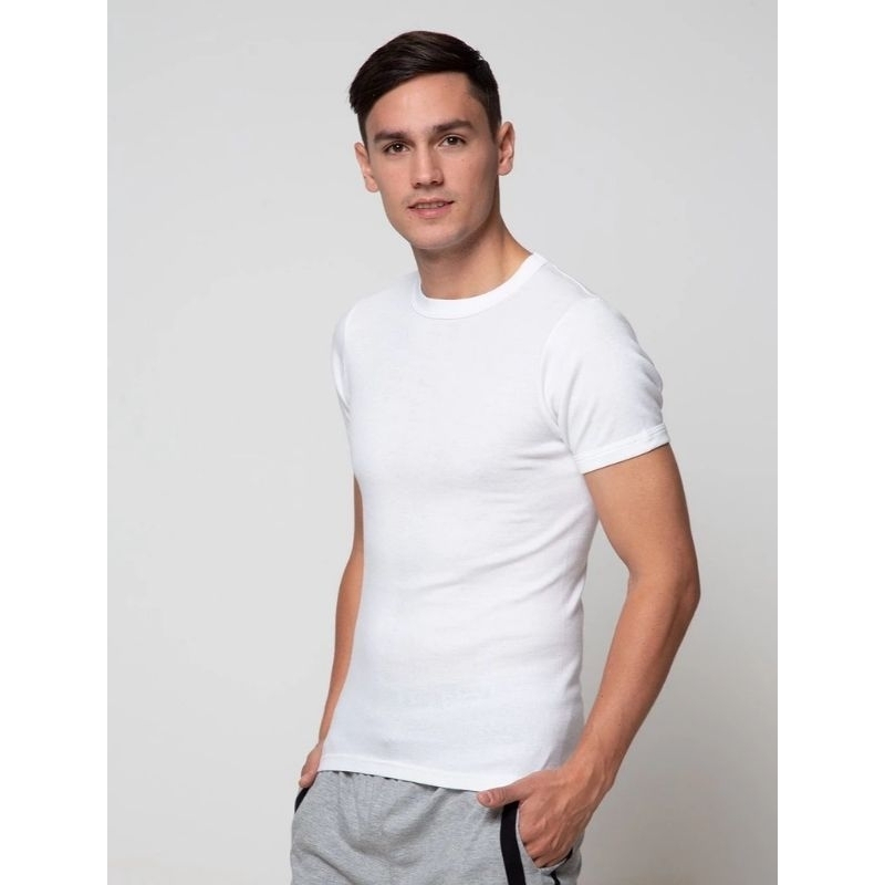 Cole Short Sleeve T-shirt top big size kaos dalam pria