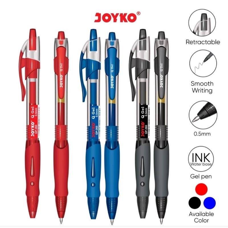 

PULPEN JOYKO QGEL GP-265 [12PCS]