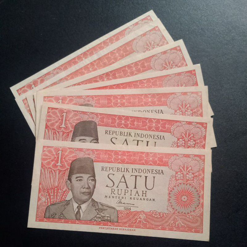 ASLI 1rupiah Soekarno 1964