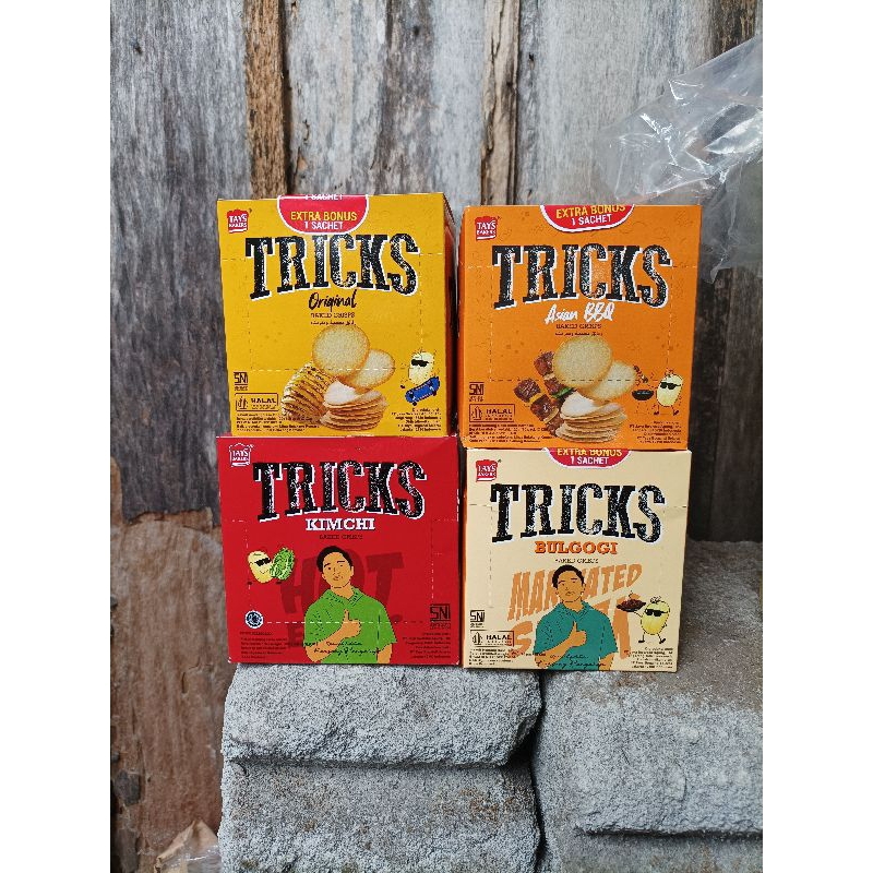 

TRICK Biskuit Kentang Potato Baked Crisps 10×12 gr