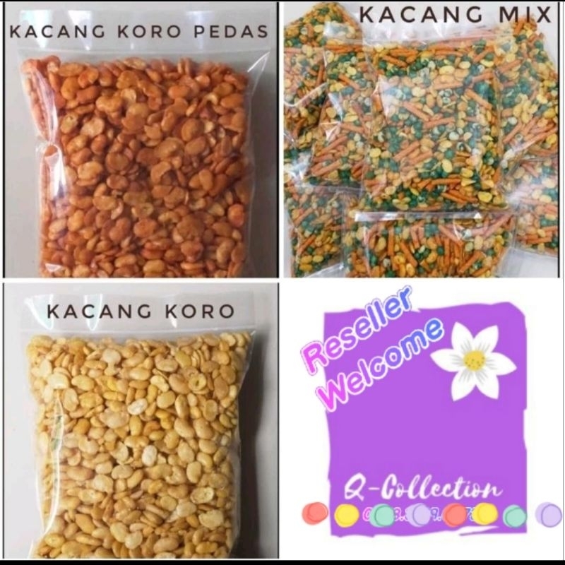 

Aneka Kacang (Kacang Koro - Kacang Koro Pedas - Kacang Mix)