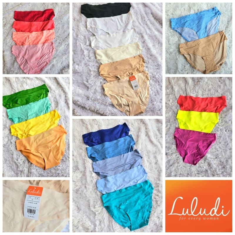 PANTY LULUDI by WACOAL COLORFULL SEAMLESS M L LL SOFT LLP 60101 K87 CELANA DALAM WANITA CD
