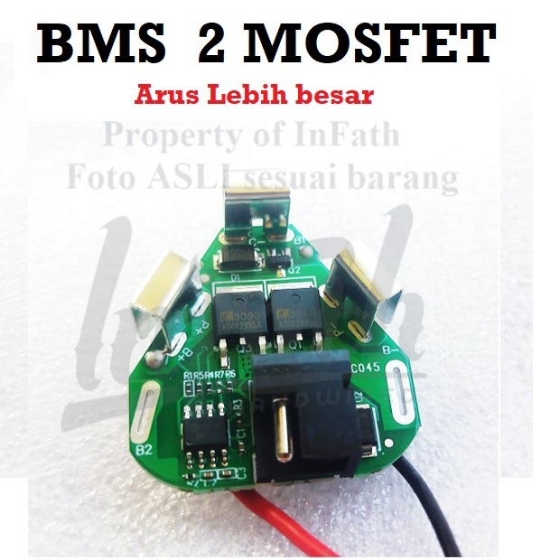 InFath - BMS Modul 12V batere baterai bor grinda powertool Makita NRT dll pemotong rumput blower spr