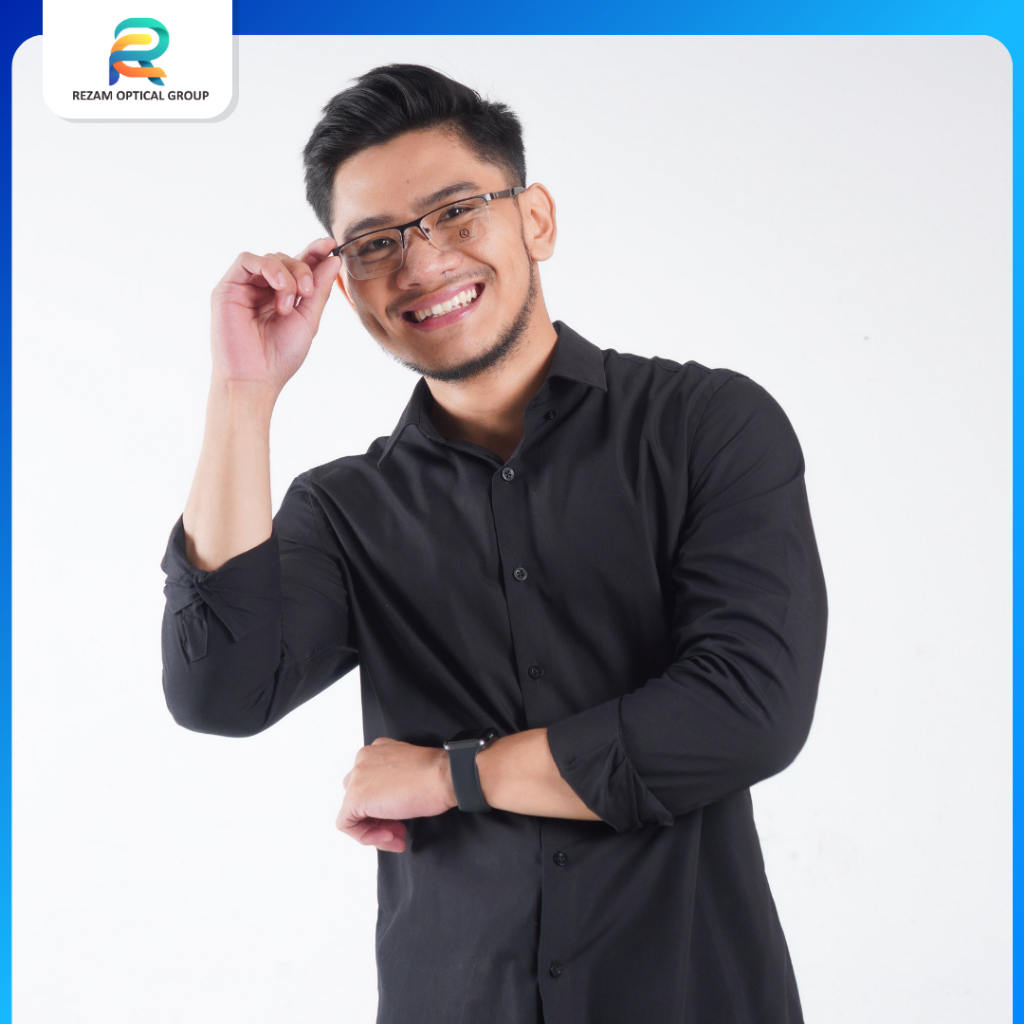 ROG Eyewear - 30 - Kacamata Kotak F8523 - Frame Kacamata Laki Laki/Pria - Minus/Silinder/Plus