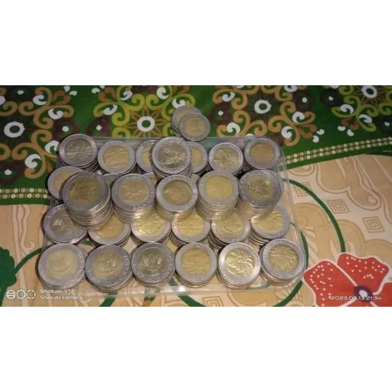 koin kelapa sawit 1000  kuno udah bersih