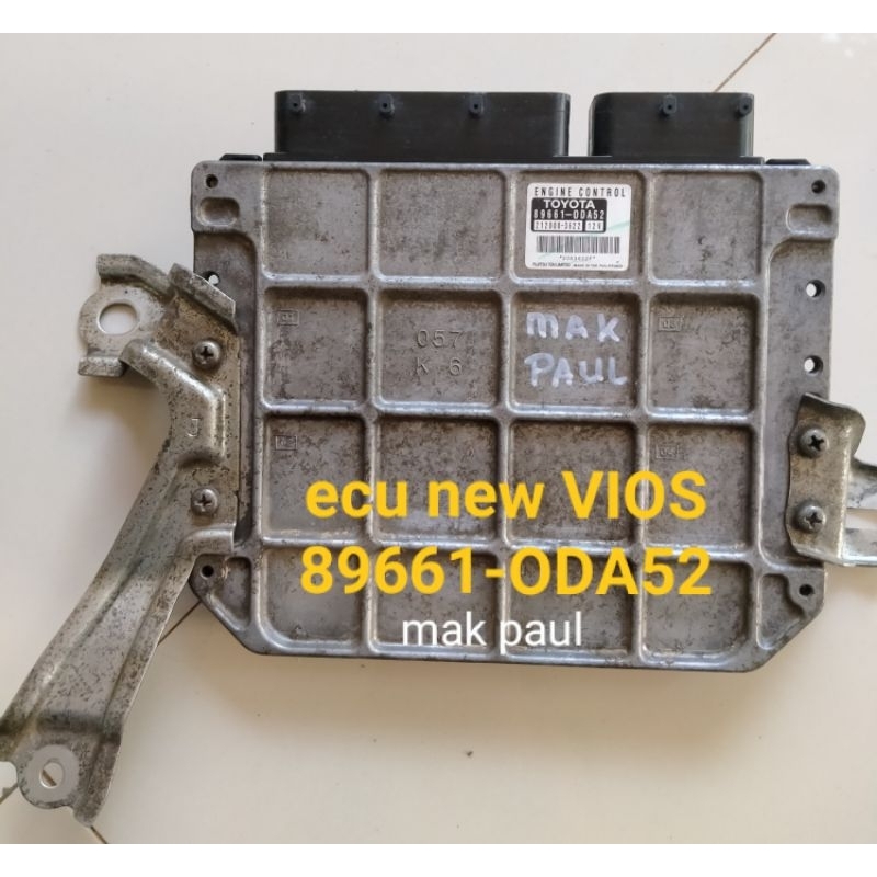 ecu computer NEW VIOS gen2 limo 2007- 2012 ORIGINAL 89661-ODA51/52