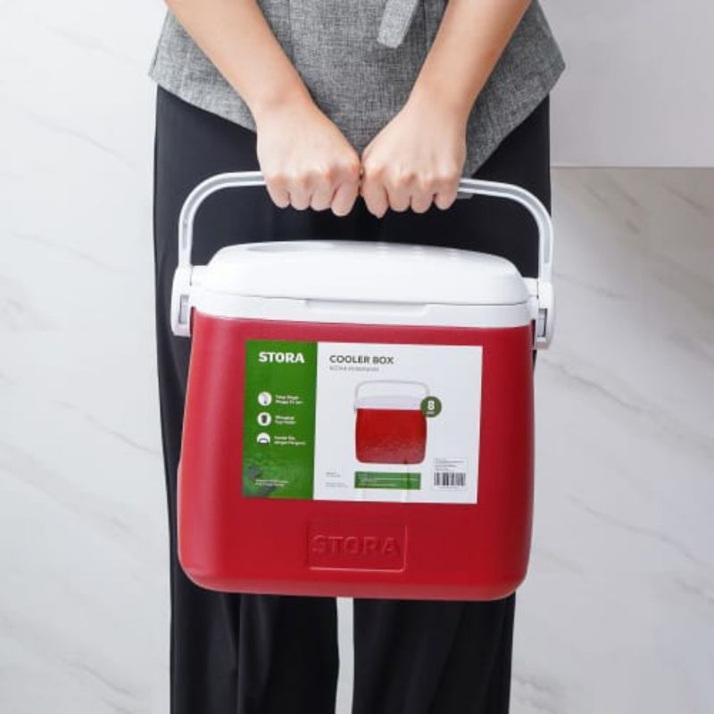 Cooler box pendingin minuman portable 8 Liter
