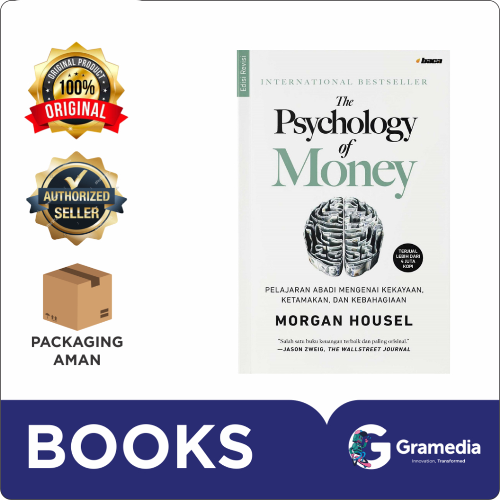 Gramedia Bandung -  Revisi The Psychology of Money SC