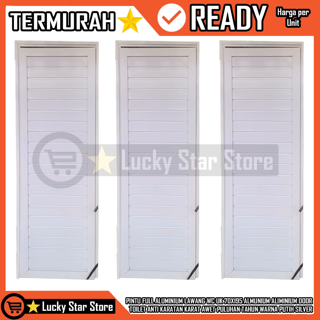 [Kargo]Pintu Full Aluminium Alumunium Pintu Kamar Mandi Motif Terbaru Ful Almunium Uk 70x195 Door Mo