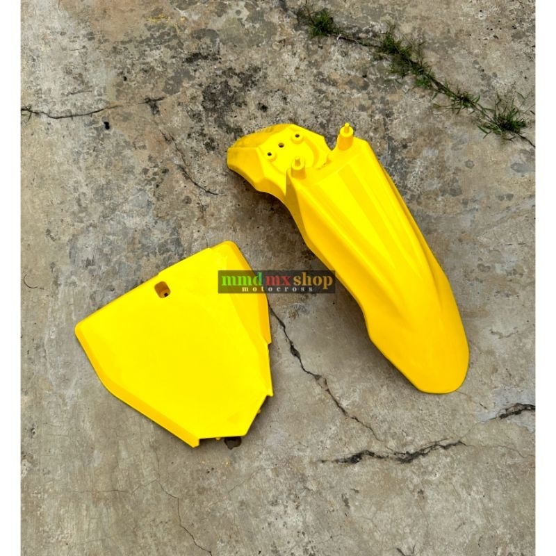 Spakbor Depan Crf110 Dan Papan Nomor Husq Cr65 Supermoto