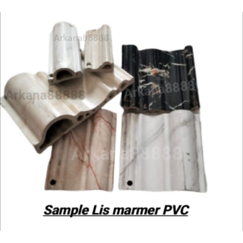 sample Lis marmer PVC