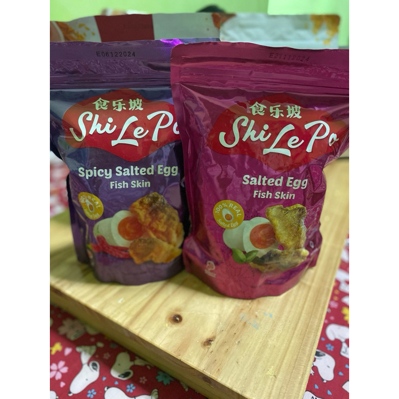 

Shi Le Po Salted Egg Fish Skin