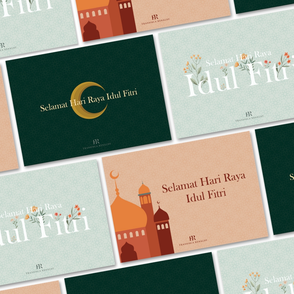 

Kartu ucapan Greeting card Idul Fitri Ramadan