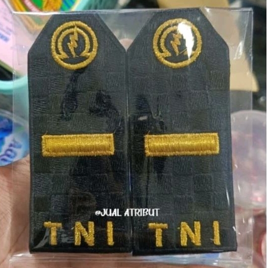 Pangkat PDU Letda Lettu Kapten LEK Elektronik TNI AU Bordir