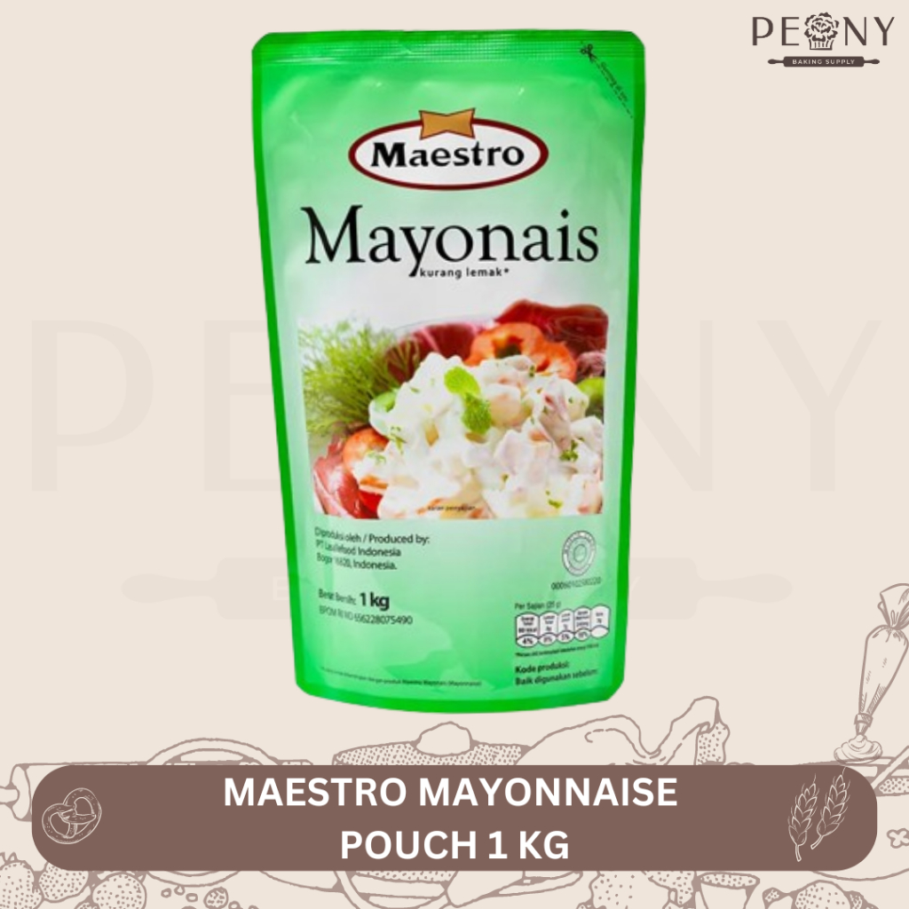 

MAESTRO MAYONAISE ST POUCH 1KG