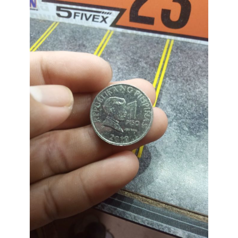 KOIN KUNO PHILIPINA 1 PESO 2010