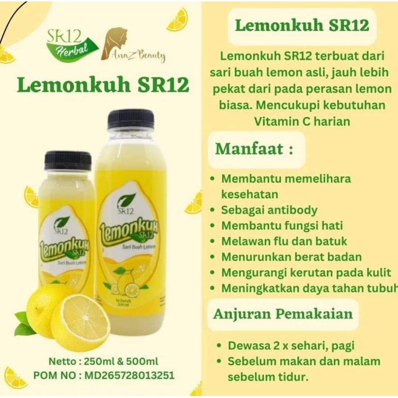 

SR12 sari lemon Lemonkuh