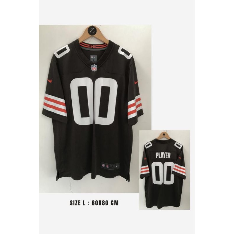 MENS JERSEY FOOTBALL NFL CLEVELAND BROWNS ORIGINAL GAME JERSEY