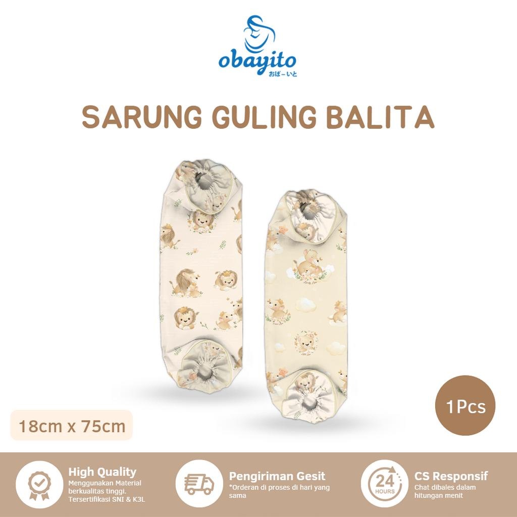 Obayito Sarung Guling Balita,Sarung Bantal Balita,Sarung Bantal Baby,Sarung Guling BabyBahan Katun S