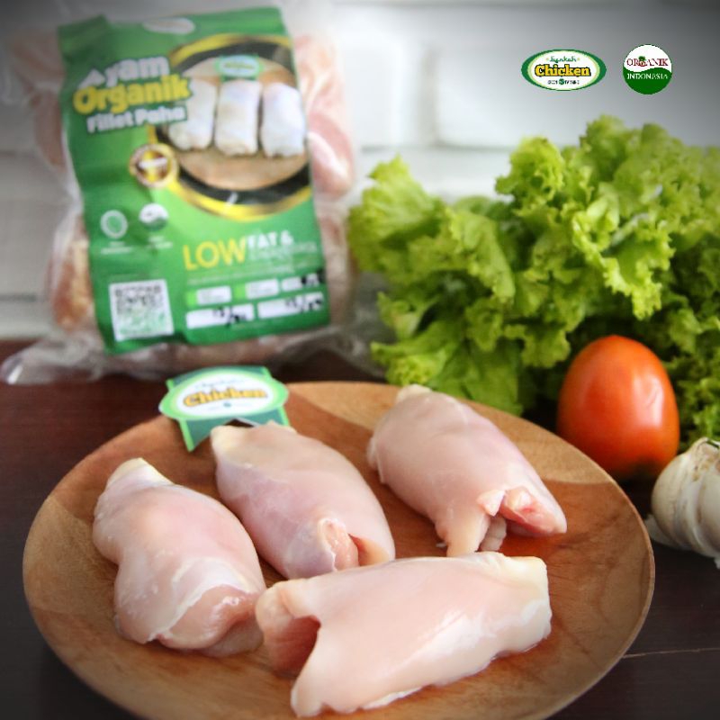 

Fillet Paha/Boneless Paha Ayam Organik (500gr)/Ayam Organik Berkah Chicken