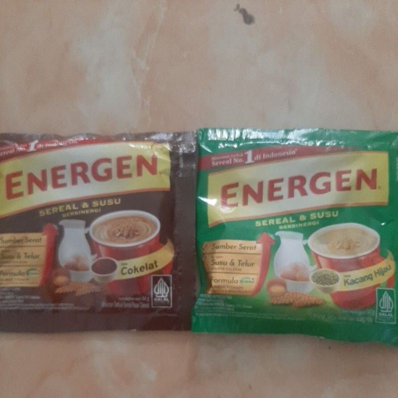 

Energen sereal dan susu 34gr×10