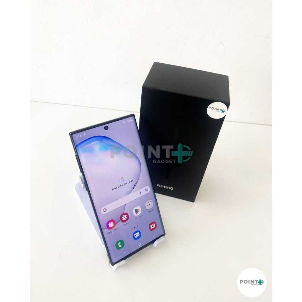 Samsung Note 10 8/256 Garansi Resmi Sein - Aura Black