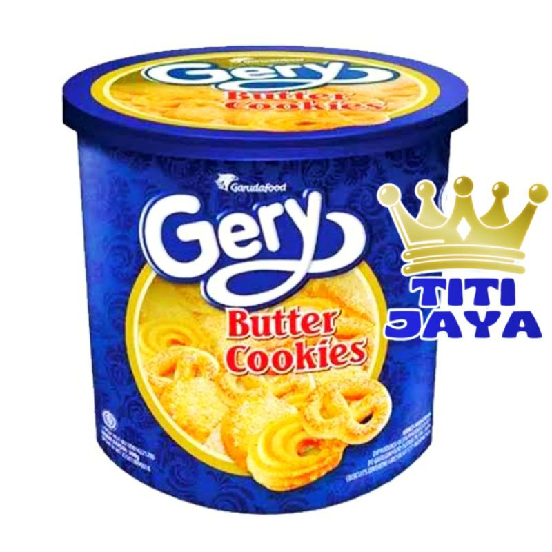 

GERY BUTTER COOKIES 300GR BISKUIT KALENG GARUDAFOOD