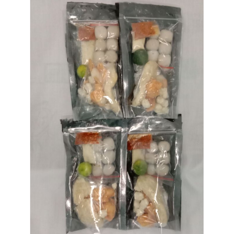 

baso aci paket 4 bungkus/enak/gurih/nikmat/cemilan buat santai