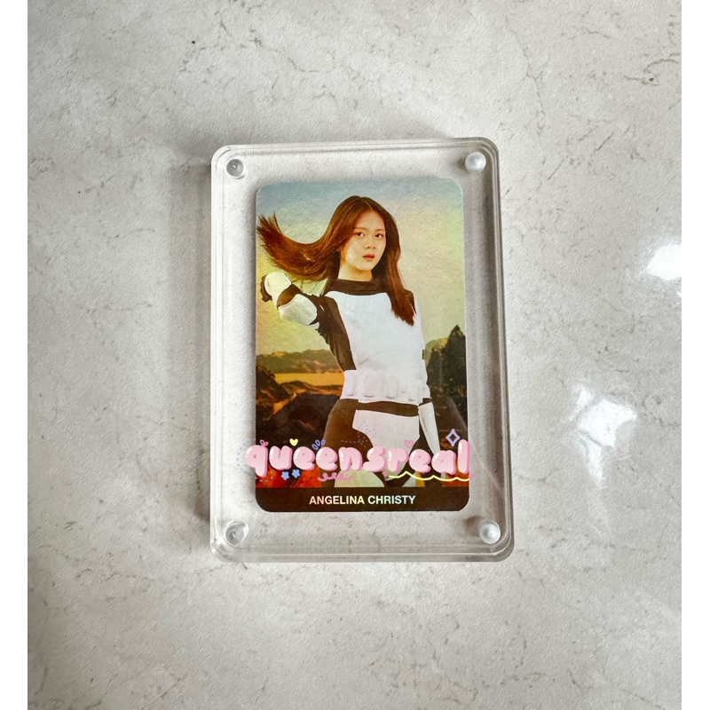 photocard official benefit rocket Christy Jkt48