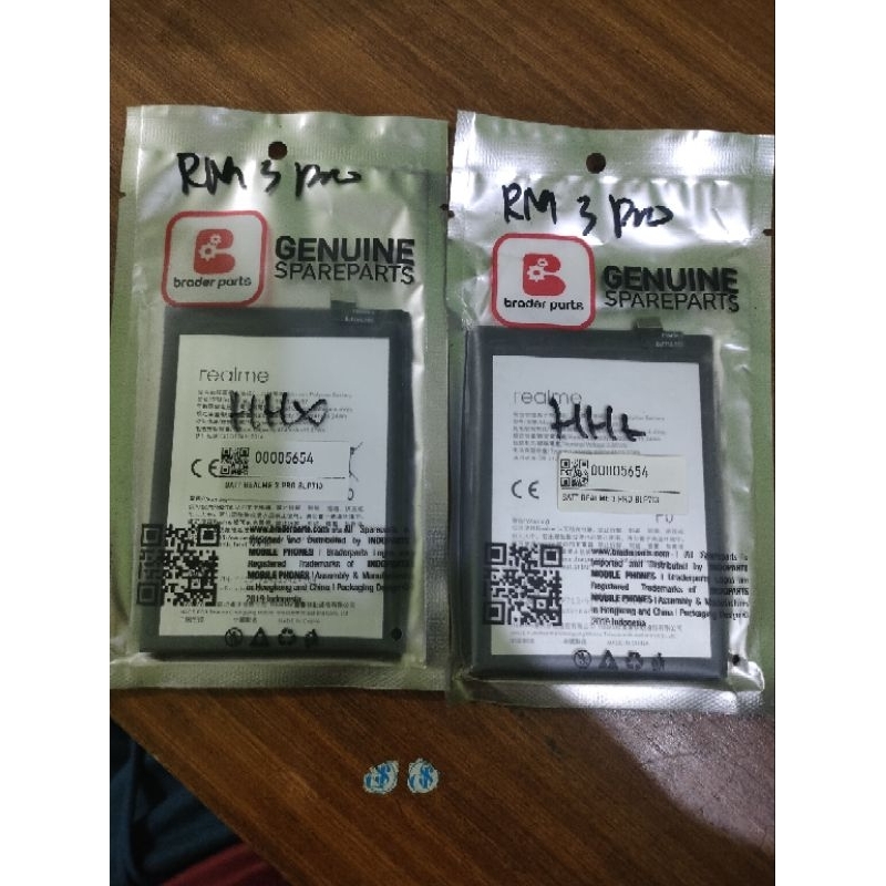 baterai realme 3pro braderpart ori