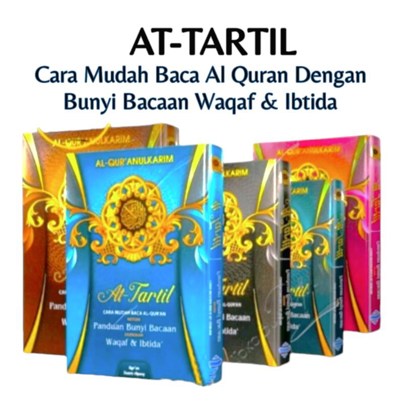 Al Quran Tajwid Warna At- Tartil Ukuran A4