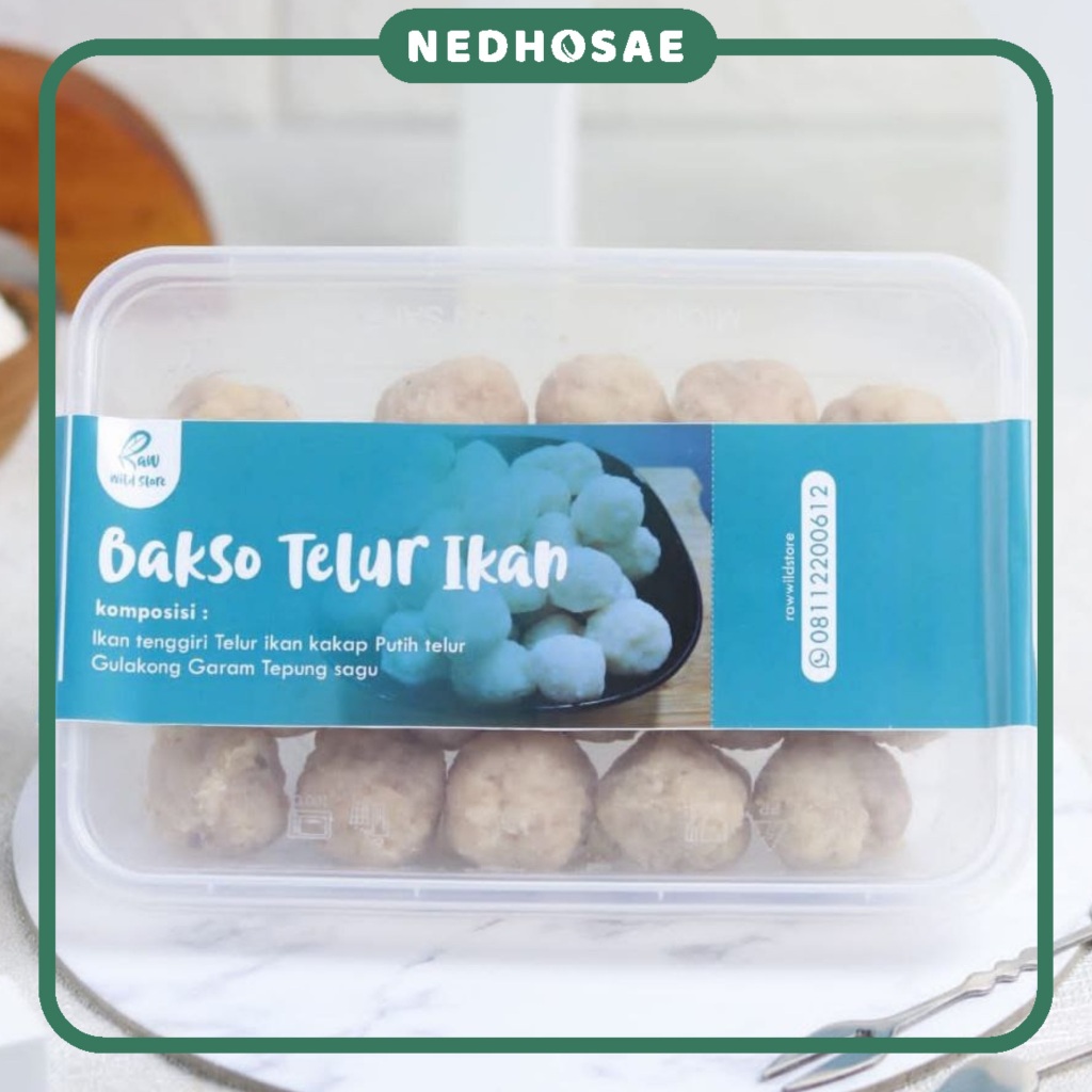 

RAW WILD STORE BAKSO TELUR IKAN GLUTEN FREE