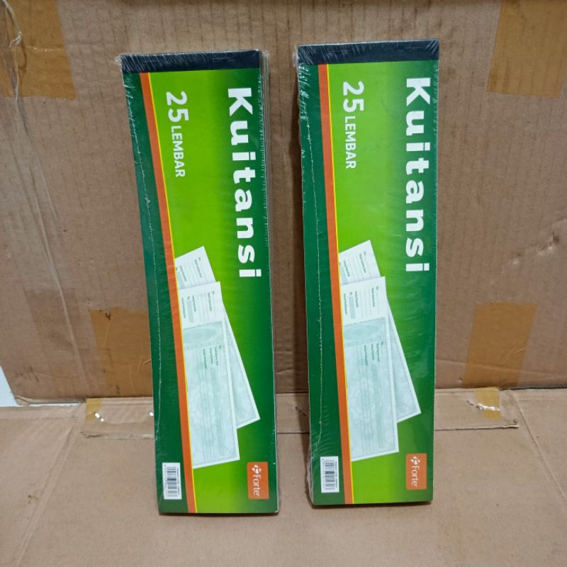 

1 Pak Buku Kwitansi Forte Besar Isi 10 Buku