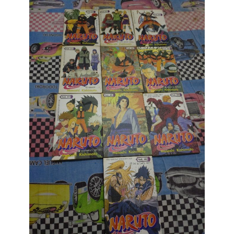 Komik Naruto Vol 31-40