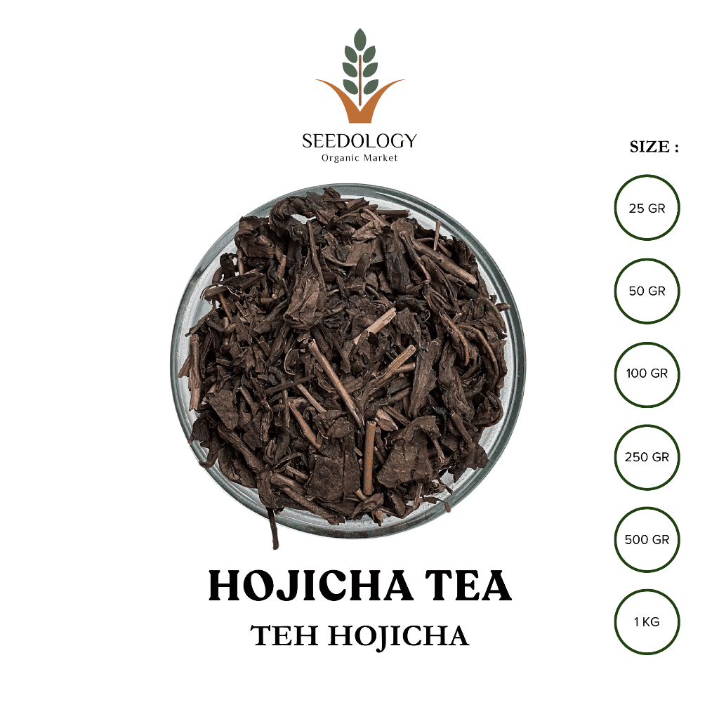 

Daun Teh Hojicha Premium 1kg - Hojicha Tea / Teh Hijau Panggang