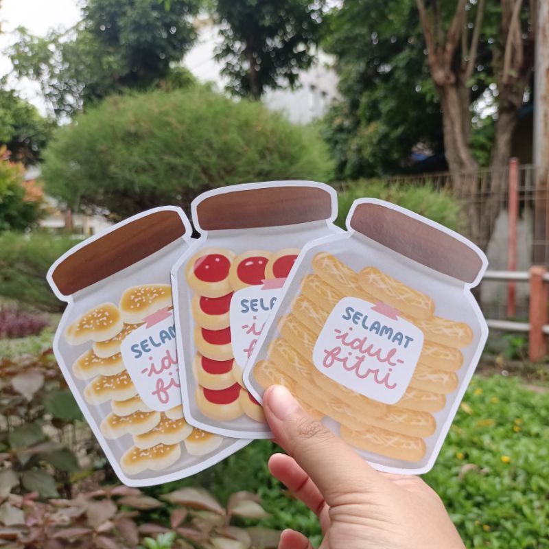 

AMPLOP LEBARAN 3D TOPLES (15 pcs)
