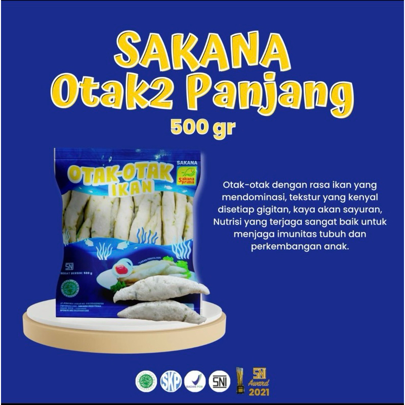 

Sakana Otak Otak Ikan Panjang 500gr