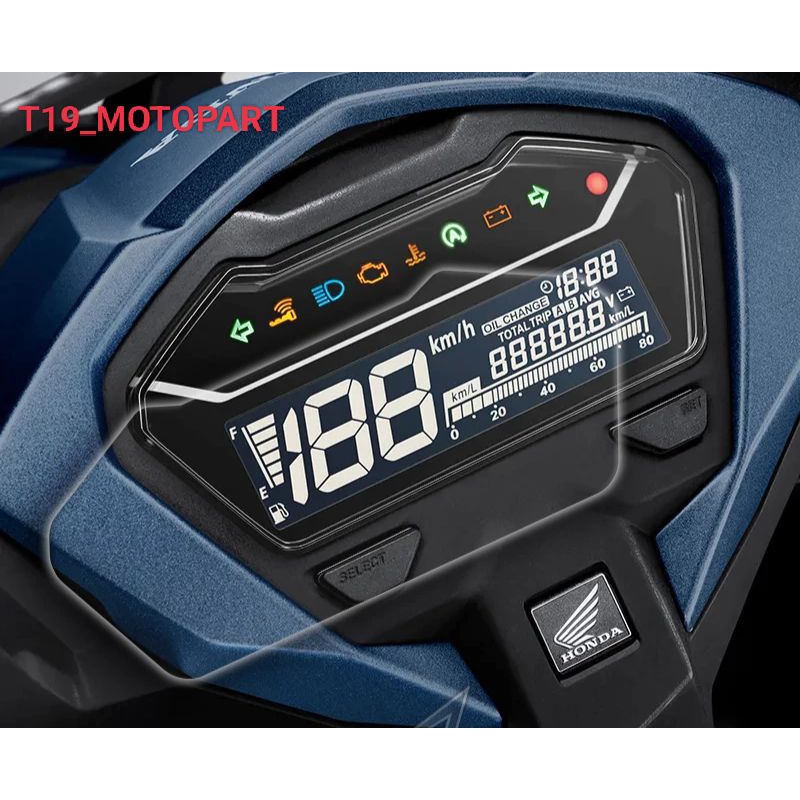 

stiker anti gores atau pelindung sepidometer untuk motor vario125 new Vario 150 dan Vario 160