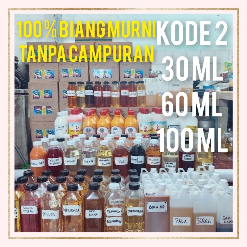 ESSEN BIANG AROMA BUNGA UNTUK ESSEN OPLOSAN KODE 2