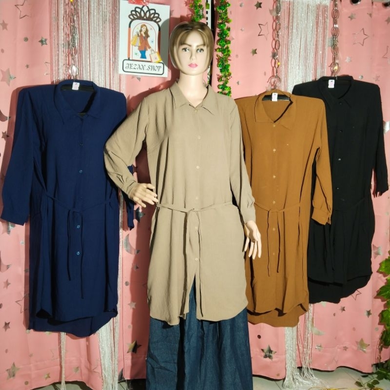 Baju Atasan Wanita Tunik Tali