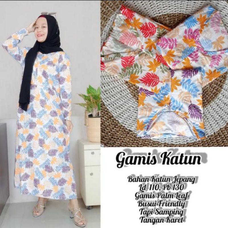 Gamis katun murah 100rb dapat 3pcs..