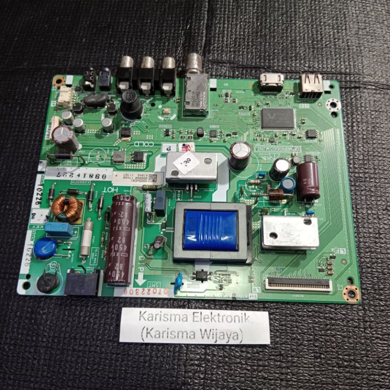 MB TV SHARP LC-32LE179I / LC-32LE180I SECOND ORIGINAL SPAREPART TV - MB MAINBOARD MOTHERBOARD MENBOA